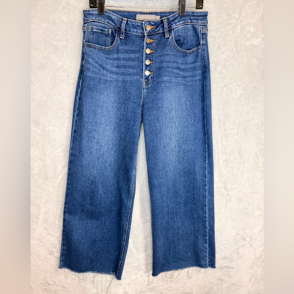 Just USA Dark Blue wide leg Jeans